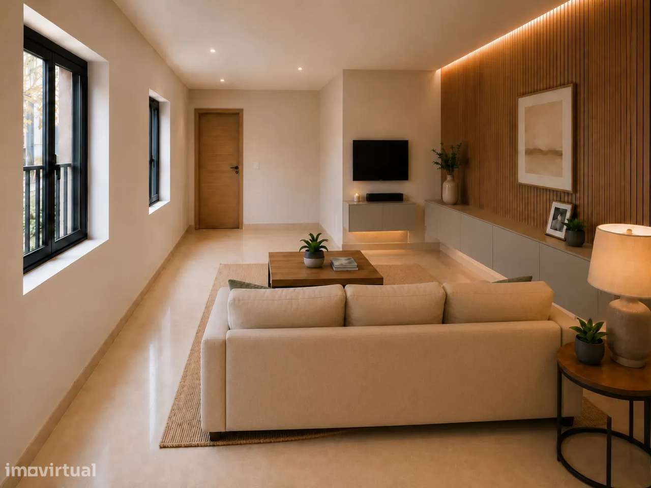 Quinta do Conde - Apartamento T2+2 completamente remodelado c/ quintal-1