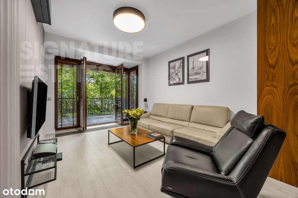 Eleganckie 2 pokoje z tarasem w Klimt House-0