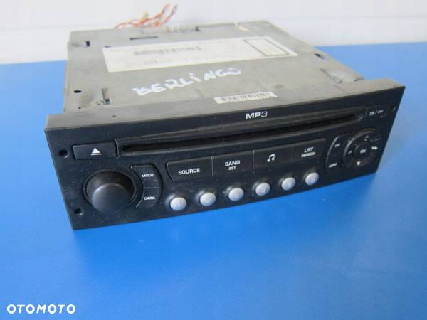 RADIO CD MP3 CITROEN BERLINGO 2010R - 1