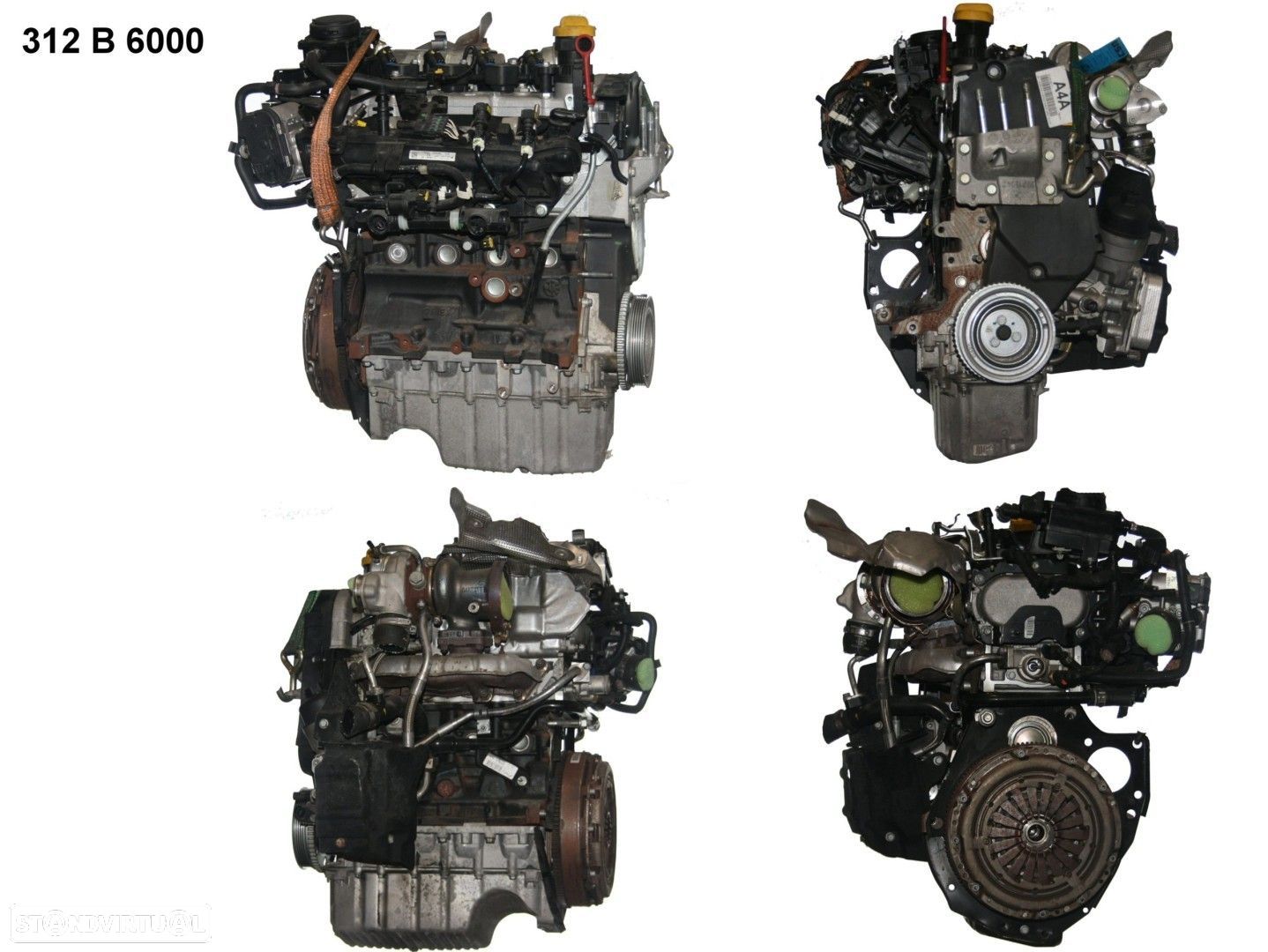 Motor Completo  Usado ABARTH 500 1.4 T-jet 312B6000 - 1
