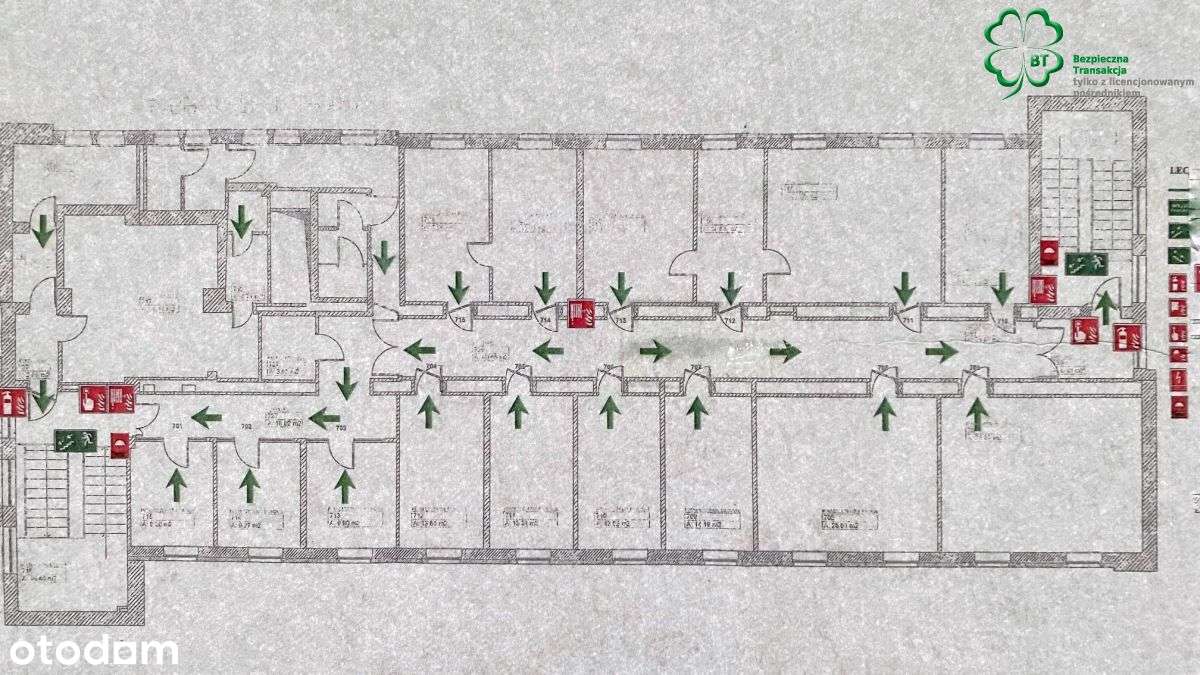 Grunwald, piętro/ piętra  biurowca na sprzedaż, świetna  lokalizacja-11