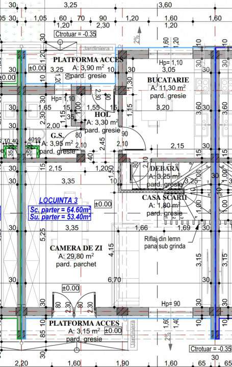 Case in constructie , P+E , zona Catargiu - Poligon - Imagine principală: 3/4