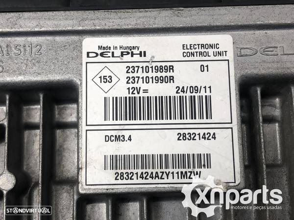 Centralina do motor Usado RENAULT CLIO III 1.5 dCi | 11.07 -  REF. 237101989R MO... - 4