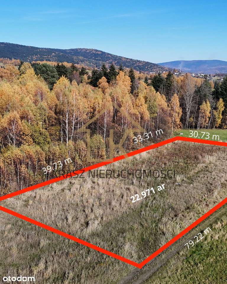 Widokowa działka rolna w Naprawie!-3