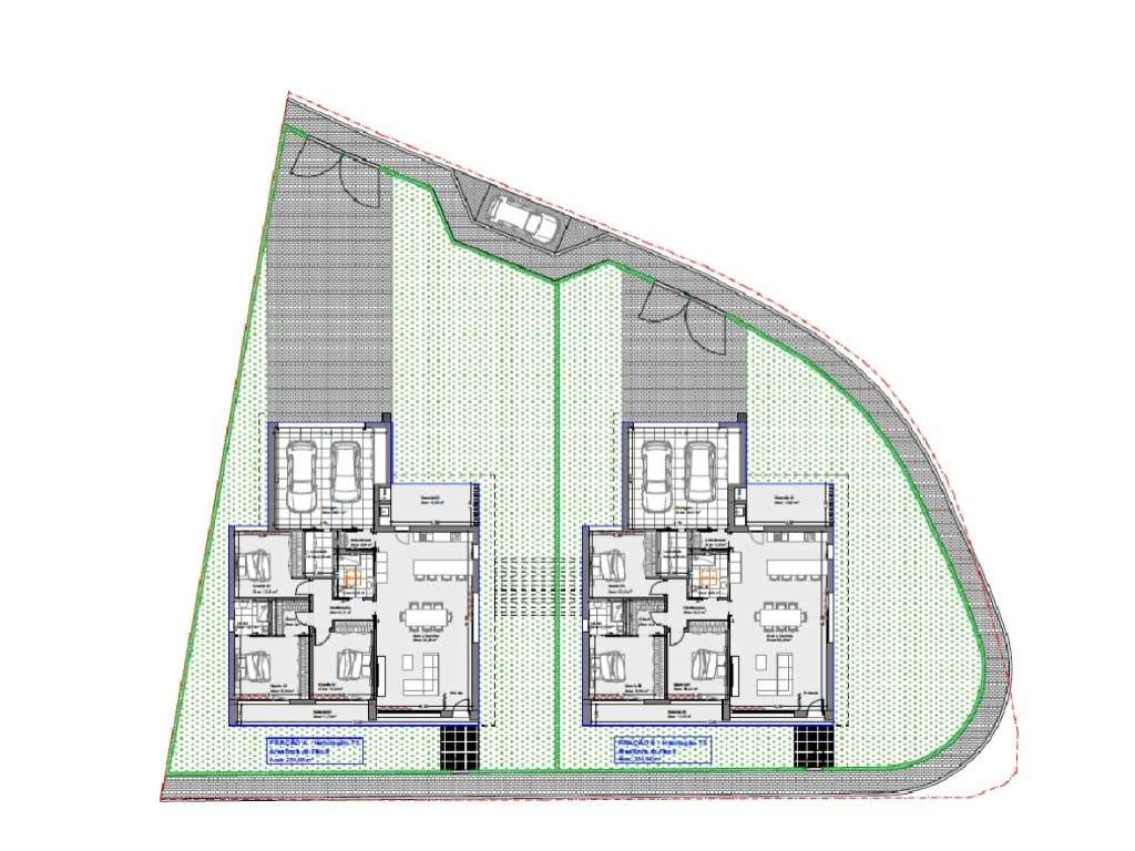 Moradia T3 de linhas modernas-21