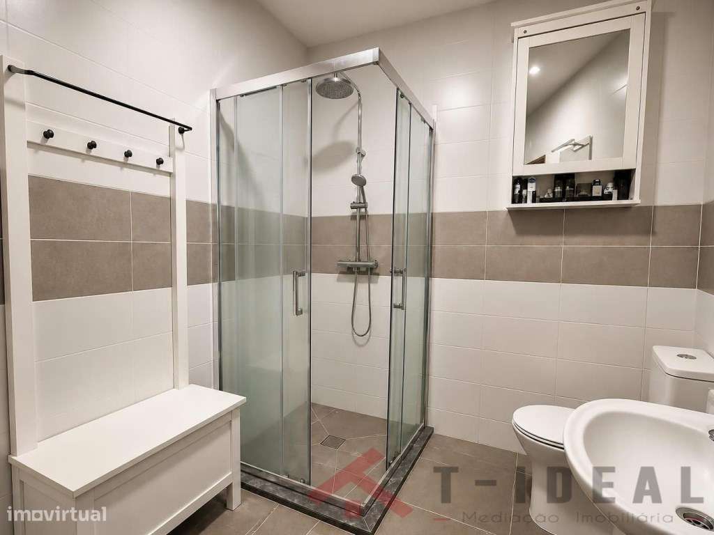 Apartamento T1 remodelado próximo das praias-7