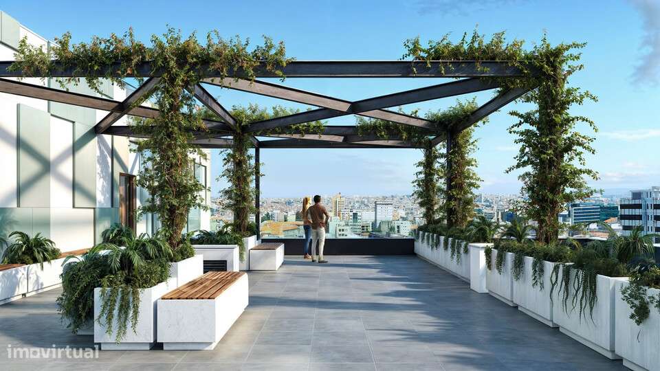 T1+1 Novo com lugar de garagem a 400m do Metro-7