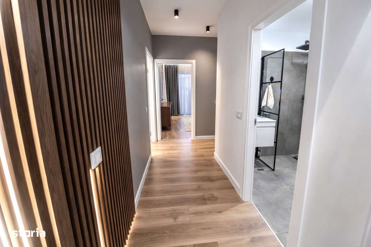 Apartament Iasi Podu Ros, 3 camere/ 2 bai, MOBILAT si UTILAT!-12