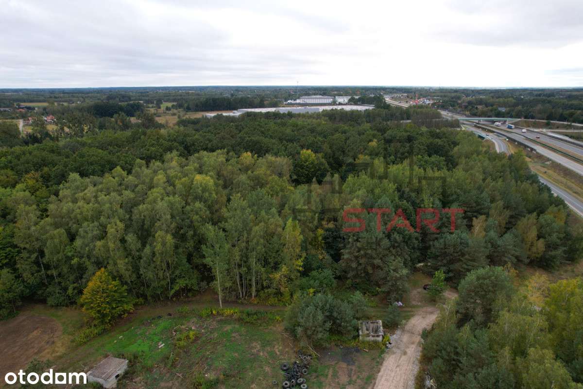 Działka przy S8 - pod magazyn/usługi - Pełny obrazek: 5/8