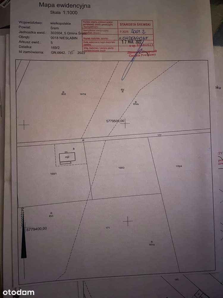 Działka budowlana w Niesłabinie - Pełny obrazek: 5/5