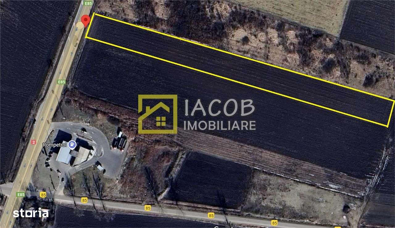 Teren intravilan, 8333 mp, la E85, comuna Secuienii Noi, jud. Neamt - Imagine principală: 1/8