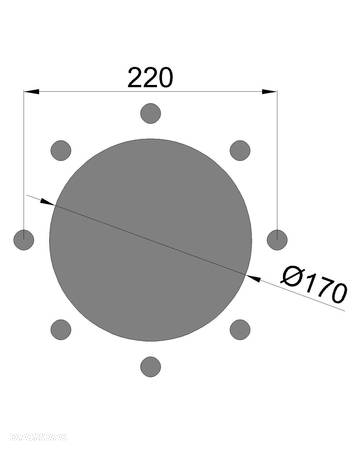 Felgi 10x46 Zetor Proxima 300/95R46 270/95R46 11.2R46 12.4R46 felga 2szt. - 3