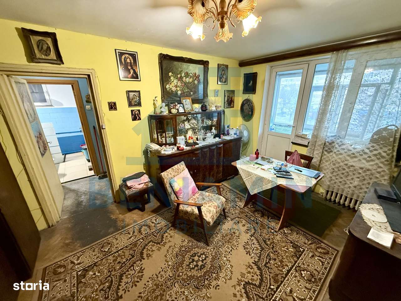 3 camere - etaj 2 - 66.1mp - teava de gaze - scoala 21 - Rotunda-1