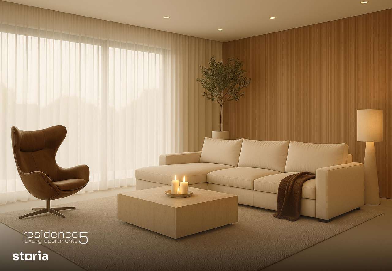 Apartament Residence5 lângă pădurea Băneasa, aproape de școlile de top-12