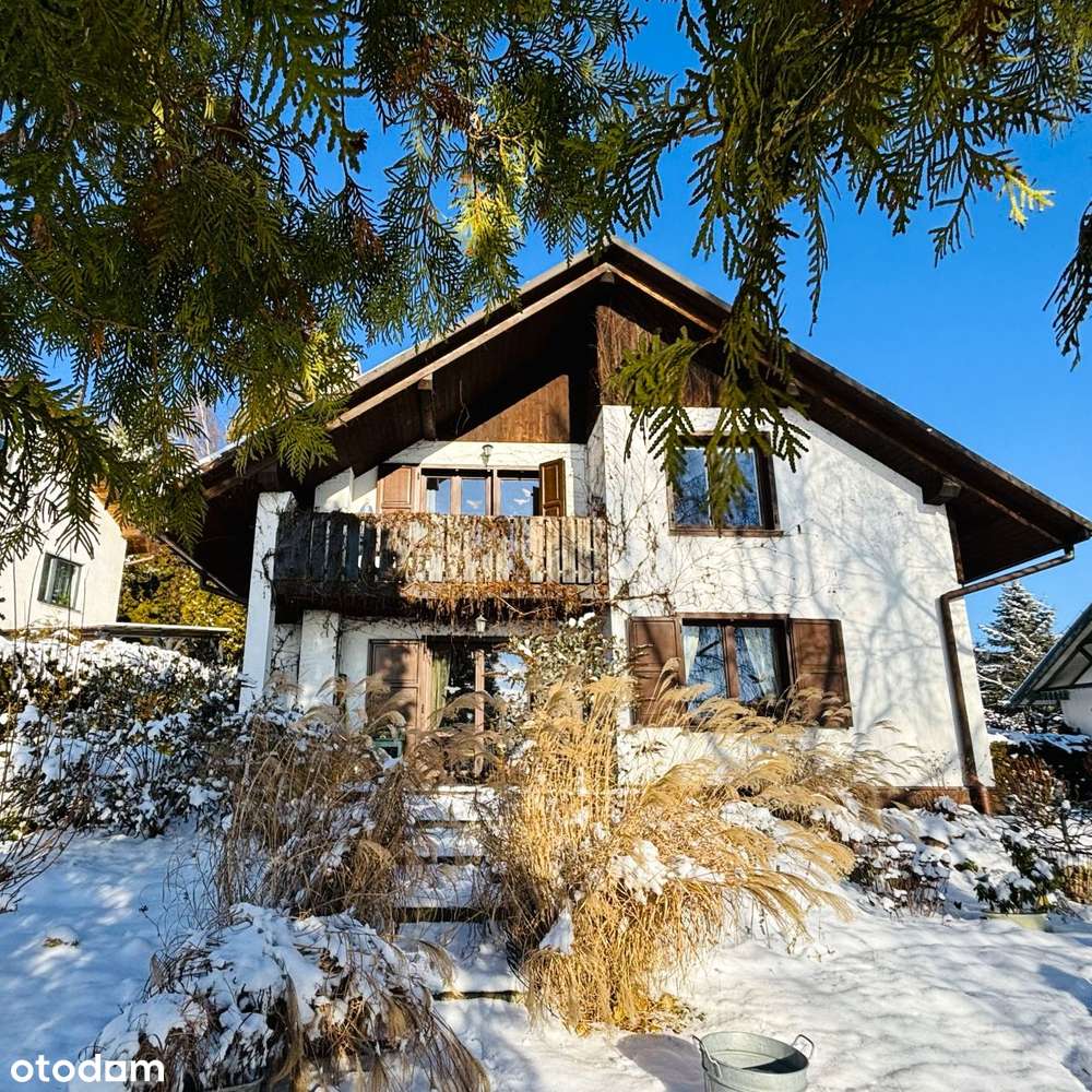 Rząska. Dom na granicy Krakowa. Widokowa działka. Ogród. Taras. Garaż.-1