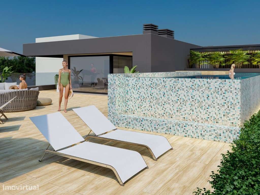 Apartamento T2 no complexo com piscina - Grande imagem: 5/9