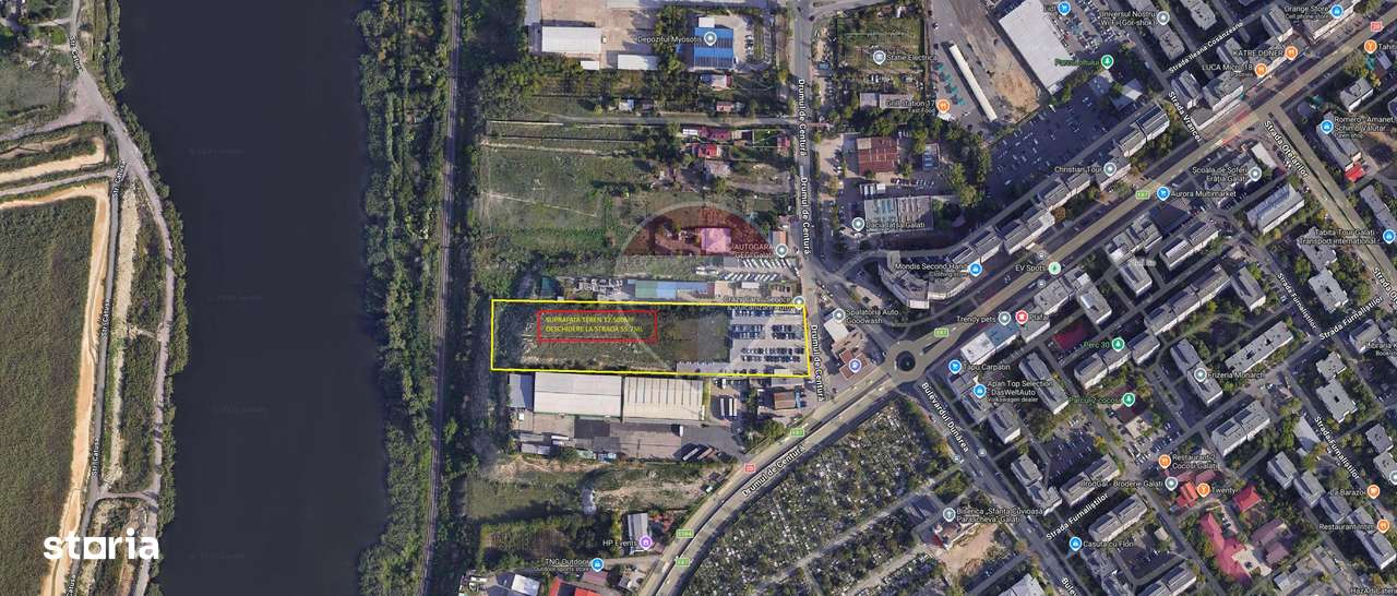 Teren intravilan de vanzare 12.500 mp la Drumul de Centura Galați-1