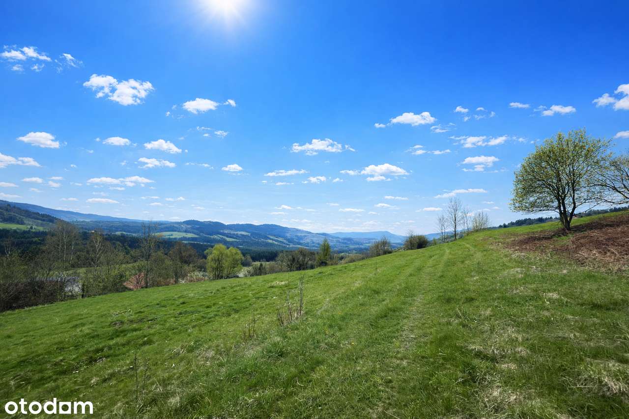 Hucisko, dwie widokowe działki budowlane po  7 arów-0