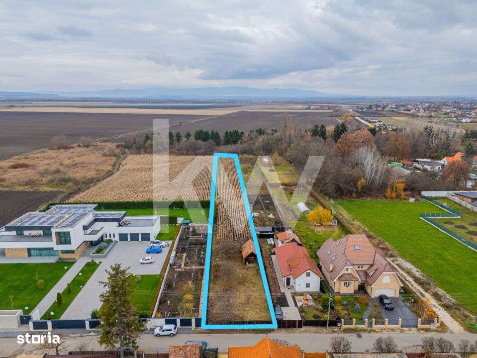 Teren intravilan de vanzare, Stupini, Brasov, toate utiliatille, COMIS - Imagine principală: 5/9