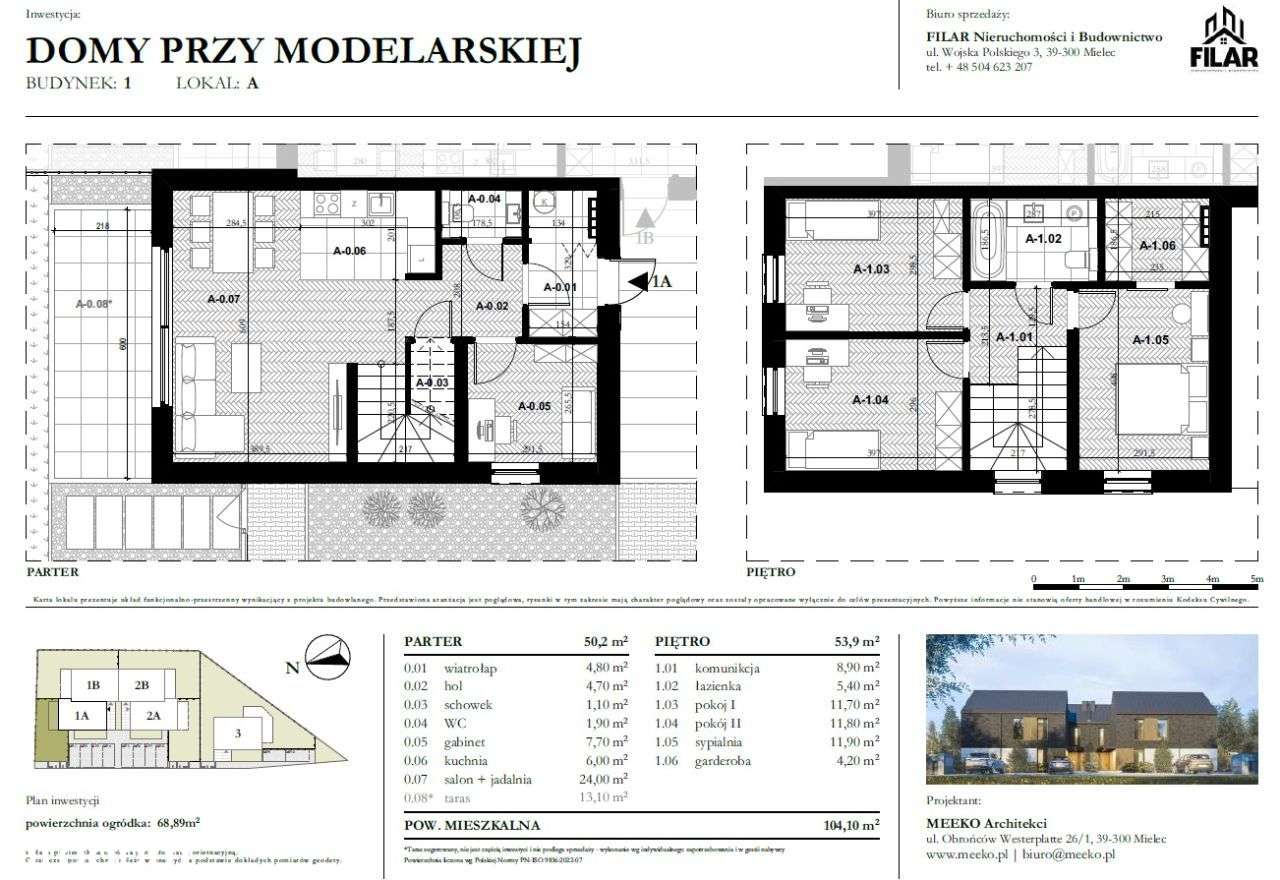MODELARSKA ogród, parking, dwa piętra  104 mkw - ZWOLNIONA REZERWACJA!-16