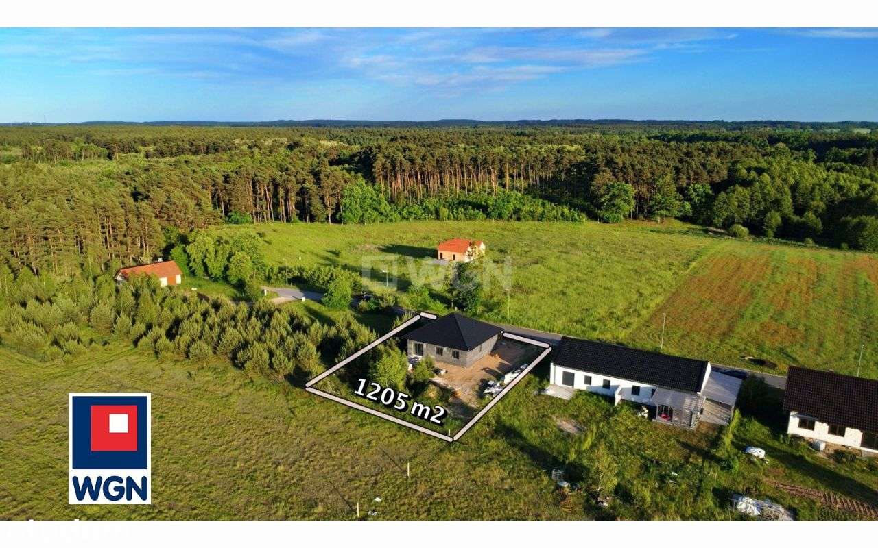 Dom marzeń w stanie deweloperskim-cisza i natura o
