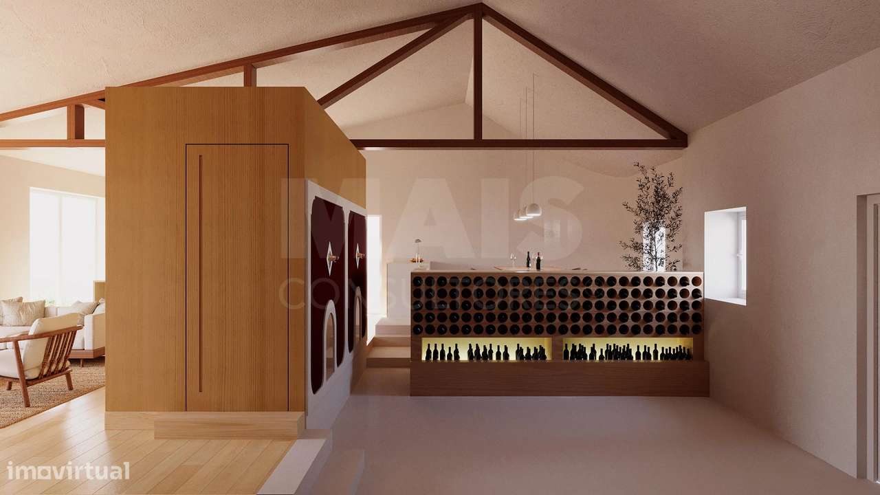 Moradia com projeto de recuperação em Serra d'el Rei - Grande imagem: 5/19