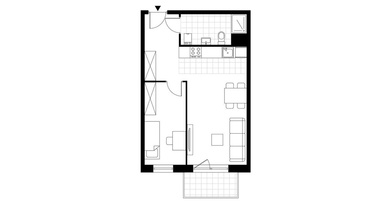 Jeleniogórska 5 | mieszkanie 2-pok. | C-40 - Pełny obrazek: 4/9