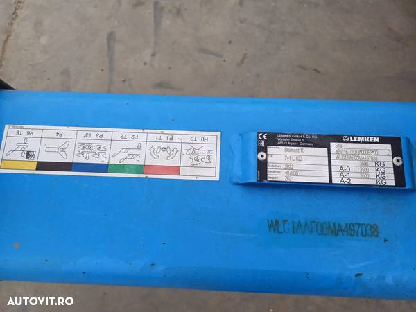 Lemken Diamant 16 7+1 L 100 - 12