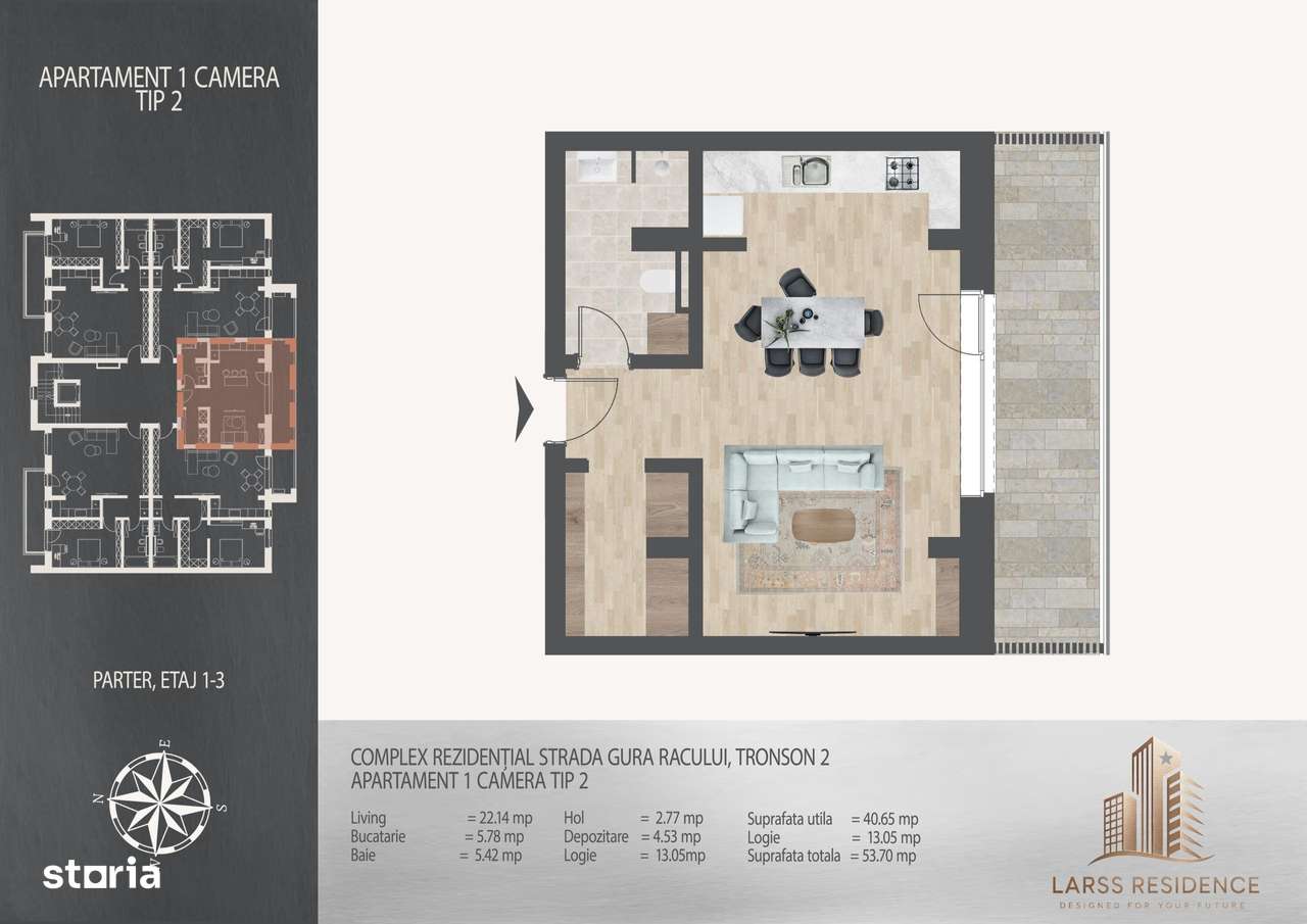 Garsonieră premium Pallady,Metrou Teclu,Vizavi scoala Victor Brauner - Imagine principală: 5/8