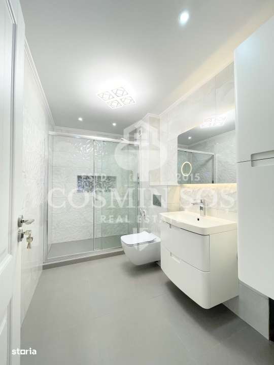 Apartament cu 3 camere de vanzare, cu gradina si parcare, Floresti-9