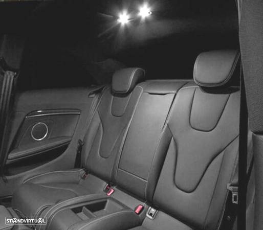 KIT COMPLETO DE 20 LÂMPADAS LED INTERIOR PARA AUDI A6 ALLROAD QUATTRO 2006-2011 - 4