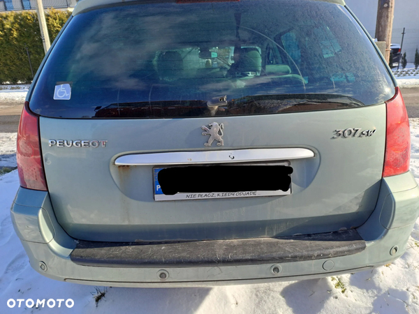Peugeot 307 FL maska błotniki zderzak kod lakieru EZSD i inne - 8