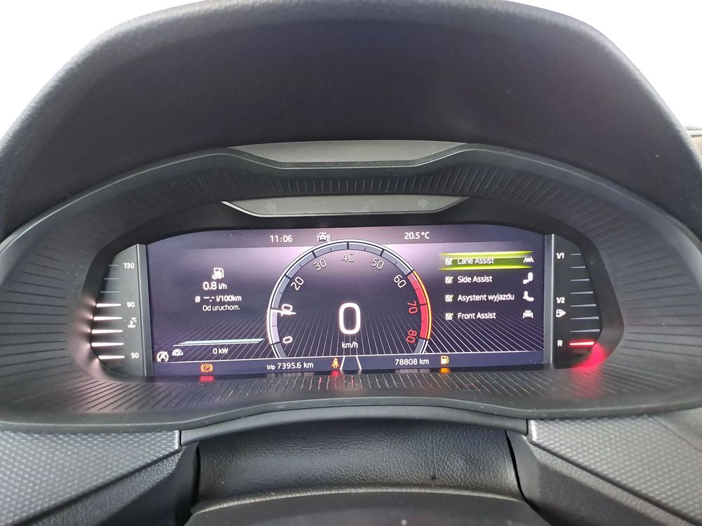 SKODA KAMIQ ACC Blind Spot Virtual Cockpit Kamera SmartLink ASO Salon PL