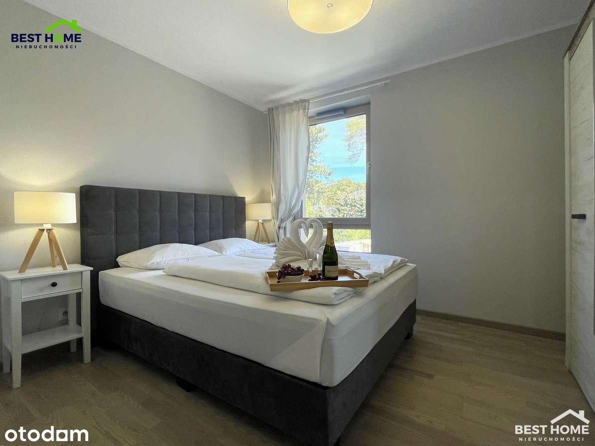 Apartament z tarasem i widokiem na jezioro Mielno-5