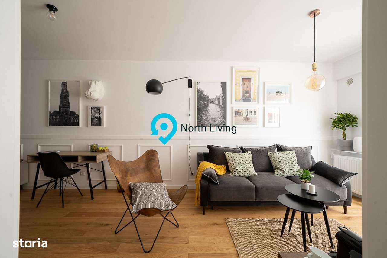 Apartament 2 Camere Lux Aviatiei Park | Mobilat Premium | Etaj 3