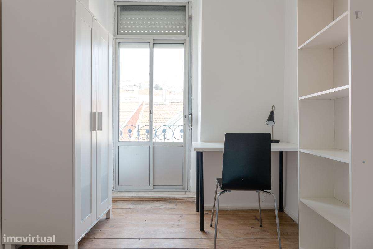 Quarto - localizado em Arroios Lisbon - Grande imagem: 5/6