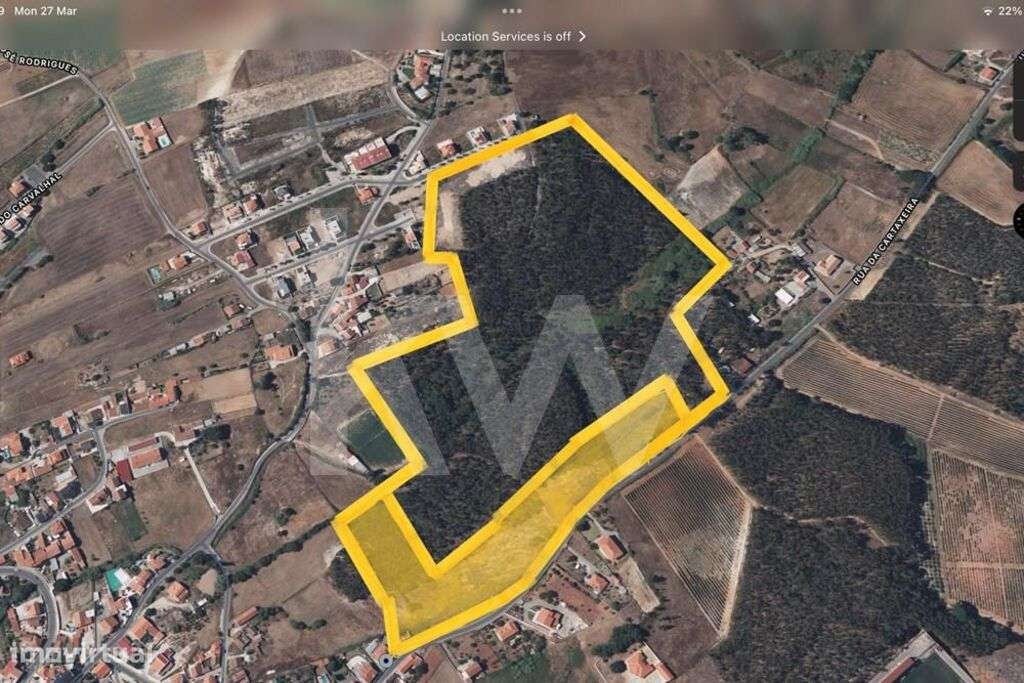 EXCELENTE PROPRIEDADE URBANIZÁVEL EM A DOS CUNHADOS COM 21.350 M2 - Grande imagem: 4/7