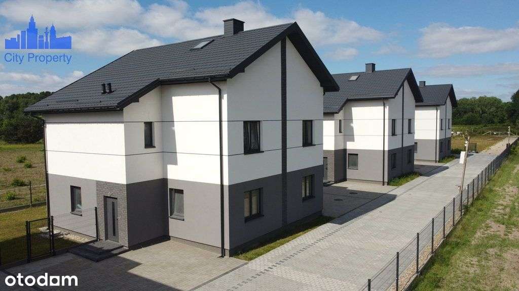 Nowoczesne bliźniaki z ogródkami od południa – pohled 3