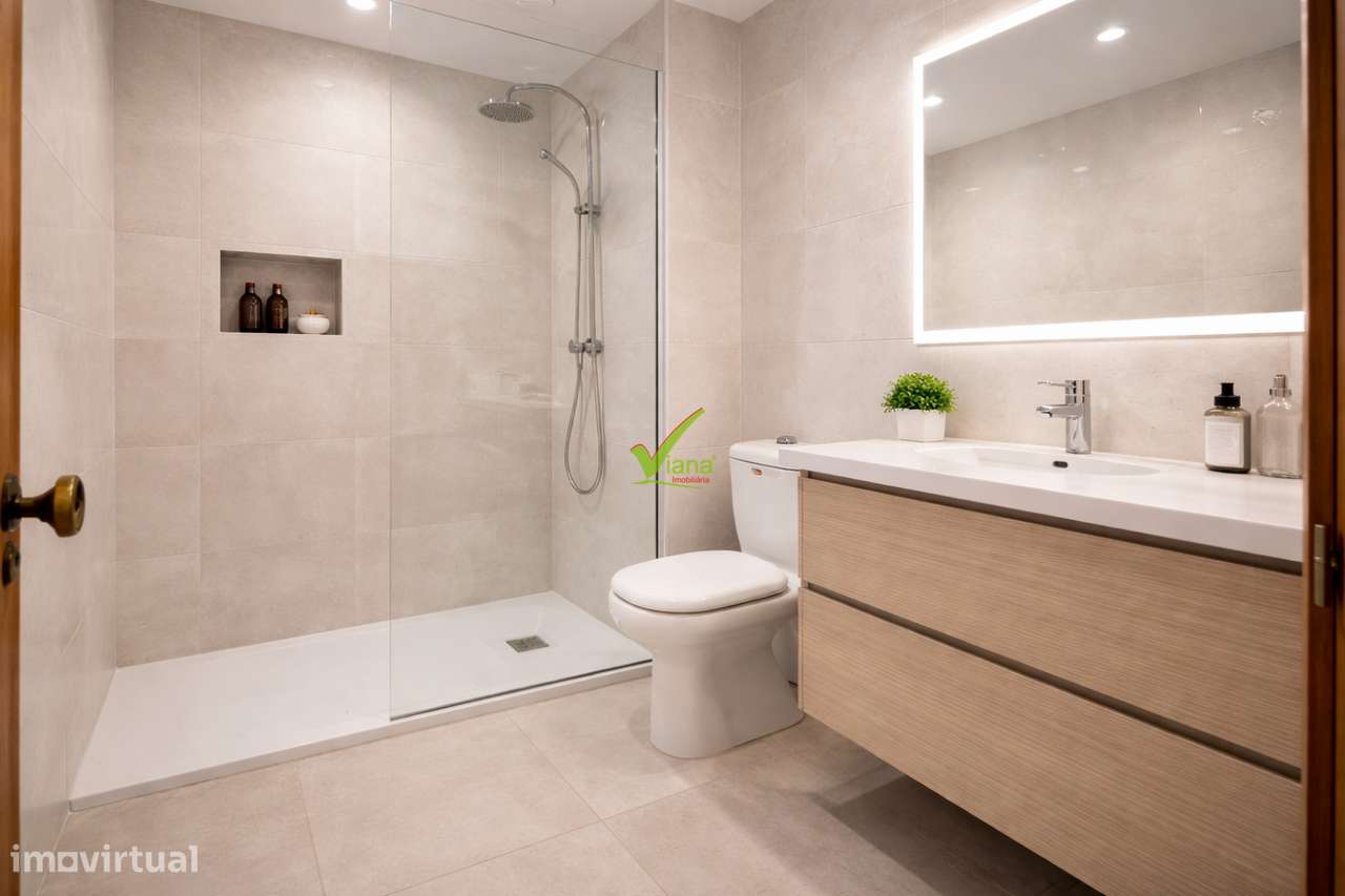 T. 4 com garagem individual - Centro da Póvoa de Varzim-9