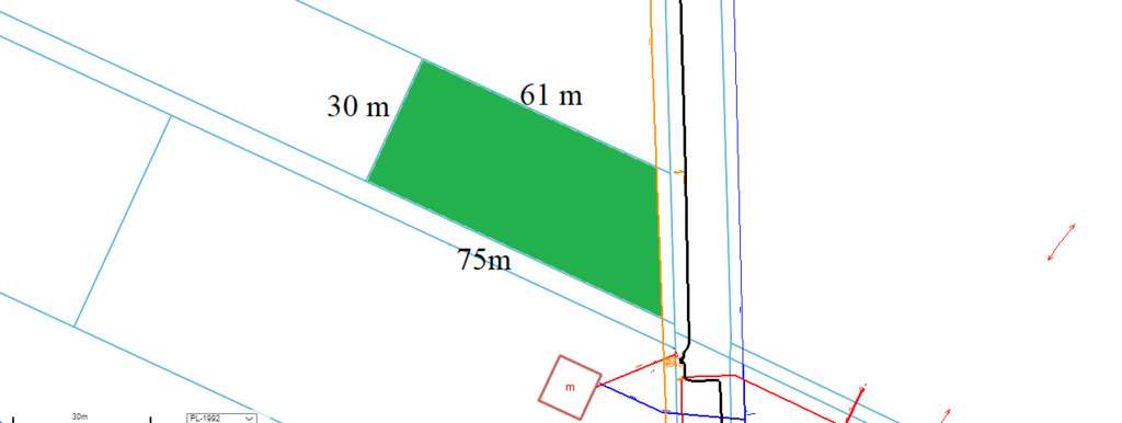 Działka budowlana – Kamionka 2037 m², 1597 m²-2