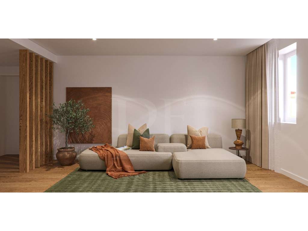 Penthouse T2 com vistas, terraço e piscina em Lisboa.-27