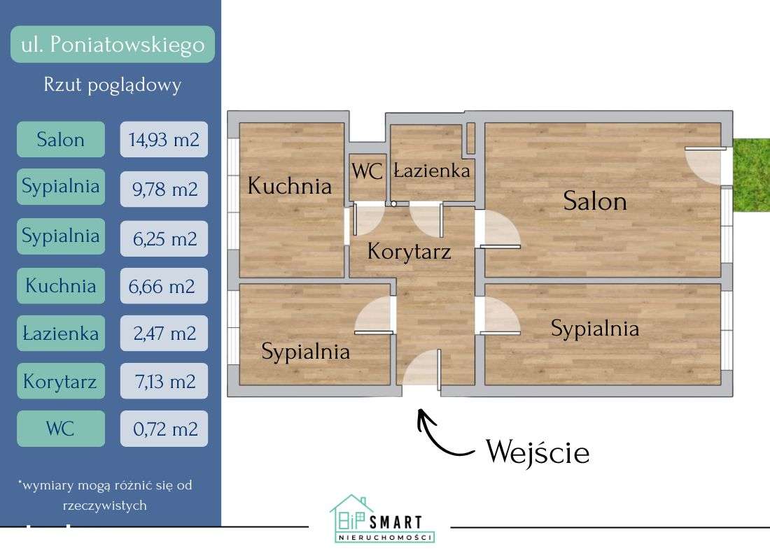 3 pokoje | do remontu | dwustronne | świetny układ-11