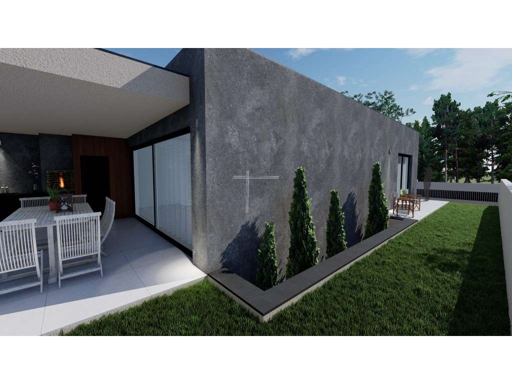 Moradia isolada T5, arquitetura contemporânea com garagem e piscina...-14