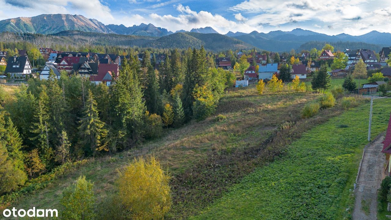 Działka budowlana z widokiem na Tatry!