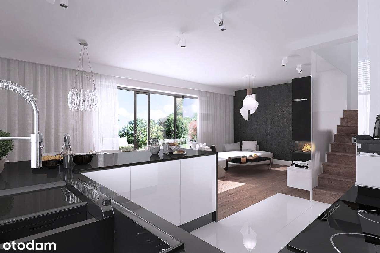 Dom w zabudowie bliźniaczej - stan deweloperski - Pełny obrazek: 5/12