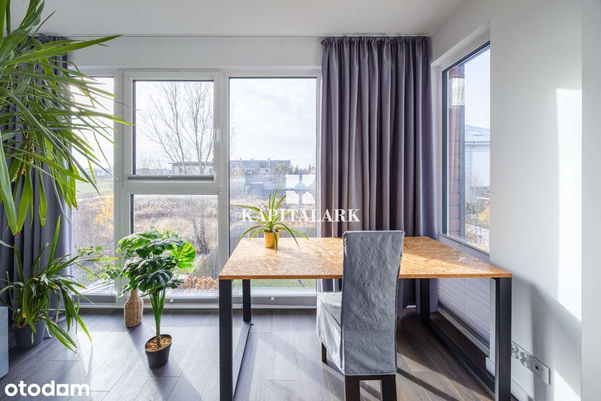 Pasywny dom w zielonej części Łomianek | 4 miejsca parkingowe | Ogród-7