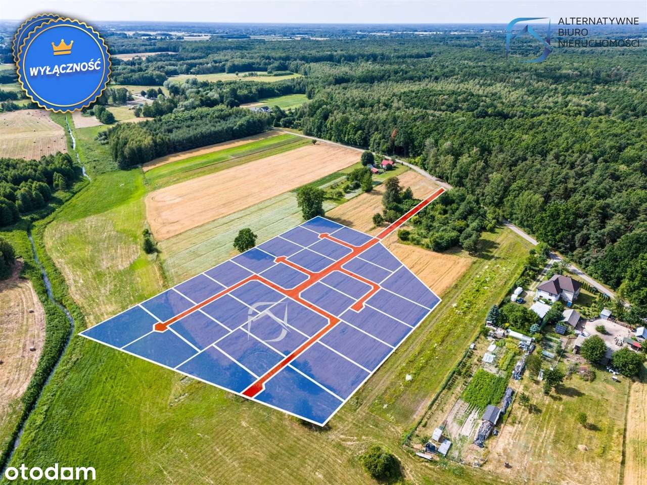 Działki rekreacyjne blisko Poleskiego Parku - Pełny obrazek: 1/10