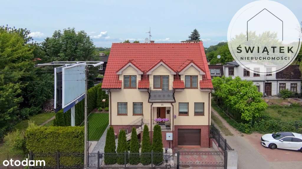 Dom wolnostojący z ogrodem i garażem