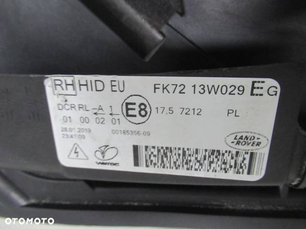 LAMPA PRZÓD PRZEDNIA PRAWA LEWA LAND ROVER DISCOVERY SPORT XENON 2014-2019 - 9