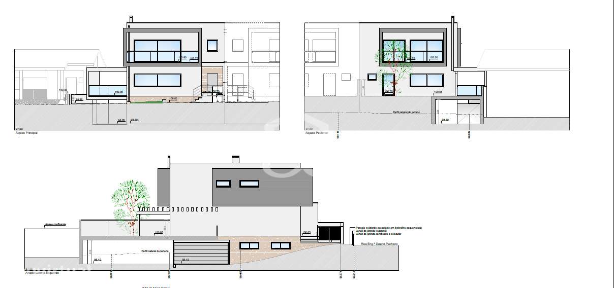 Moradia T3 Nova com 3 Suites, Jardim e Terraço – Design Contemporâneo-27